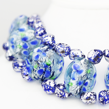 In de Clouds Murano glass necklace