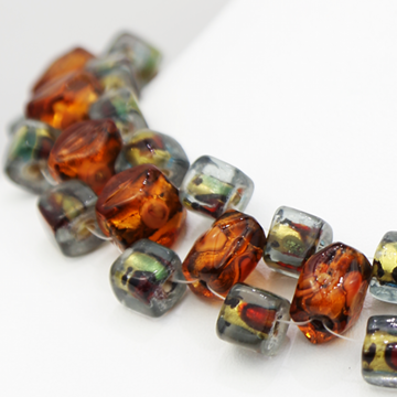 SUNSET Murano glass necklace