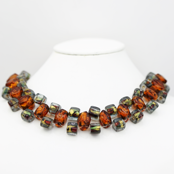 SUNSET Murano glass necklace