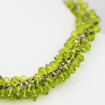 Green Crystal Necklace