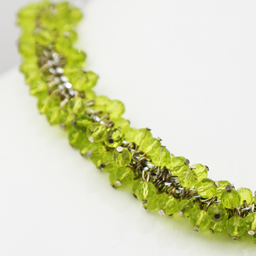 Green Crystal Necklace