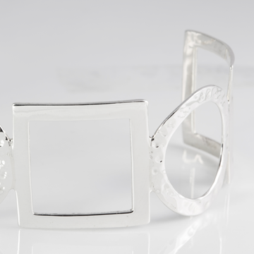 Geometry cuff bracelet