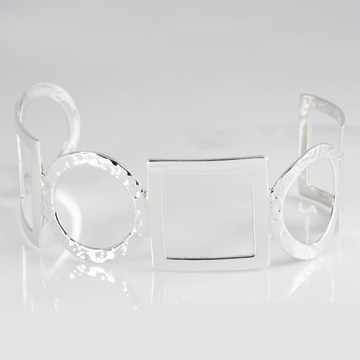 Geometry cuff bracelet