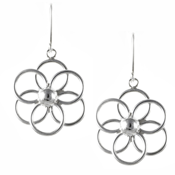 Sterling silver flower